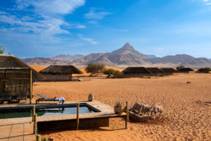 Kwessi Dunes Guest Tent Exterior Swimming Pool
