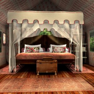 Dukes Camp Tent Interiors